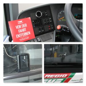 _ Assistenzsysteme CellNet ® Einbaubeispiel Linienbus